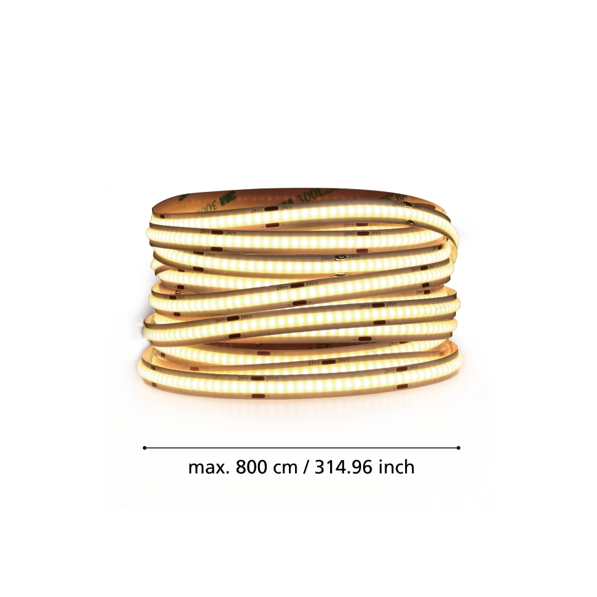 Eglo - LED Szalag 8m LED/64W/24/230V 3000K