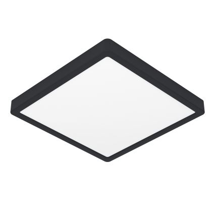 Eglo - Dimmelhető LED mennyezeti lámpa LED/20,5W/230V fekete 28,5x28,5 cm