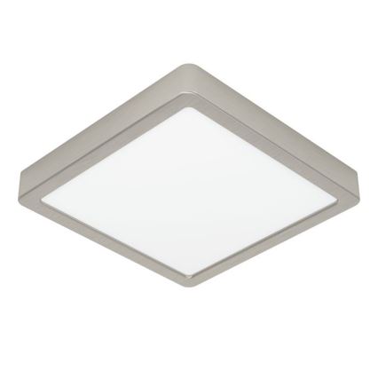 Eglo - LED fényerőszabályozható mennyezeti lámpa LED/17W/230V matt króm 21x21 cm