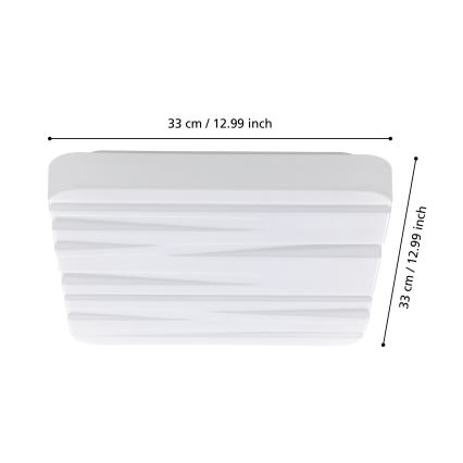 Eglo - LED Mennyezeti lámpa LED/14,6W/230V