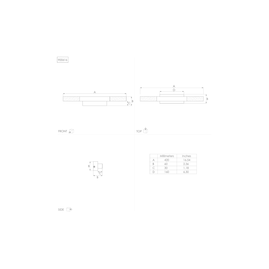 Eglo - LED fürdőszobai tükörvilágítás LED/8,9W/230V IP44