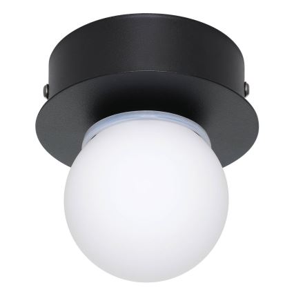 Eglo - LED Fürdőszobai mennyezeti lámpa LED/3,3W/230V IP44 fekete