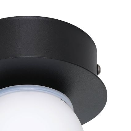 Eglo - LED Fürdőszobai mennyezeti lámpa LED/3,3W/230V IP44 fekete