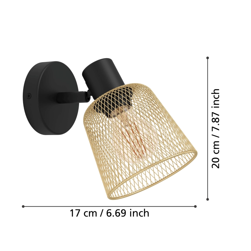 Eglo - Fali spotlámpa 1xE27/40W/230V