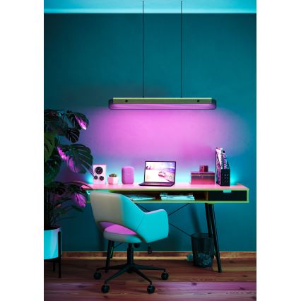 Eglo - LED RGBW Dimmelhető csillár zsinóron LED/34W/230V 2700-6500K