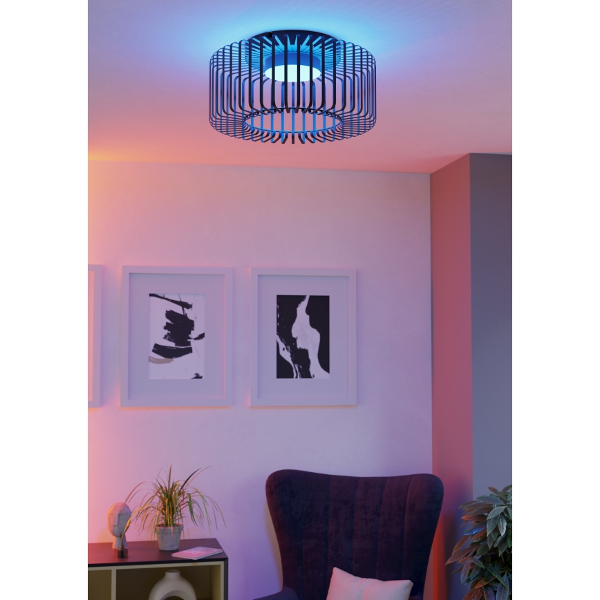 Eglo - LED RGBW Dimmelhető mennyezeti lámpa LED/22W/230V 2700-6500K