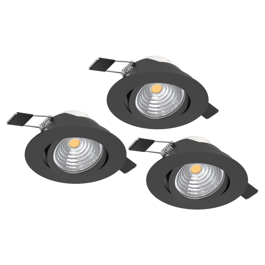 Eglo - KÉSZLET 3x LED Dimmelhető beépíthető lámpa SALICETO LED/6W/230V