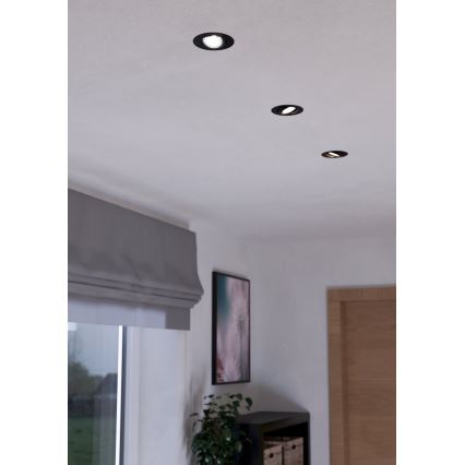 Eglo - KÉSZLET 3x LED Dimmelhető beépíthető lámpa SALICETO LED/6W/230V