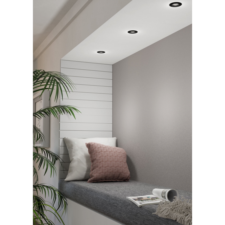 Eglo - KÉSZLET 3x LED Beépíthető lámpa PENETO 1xGU10/2,8W/230V
