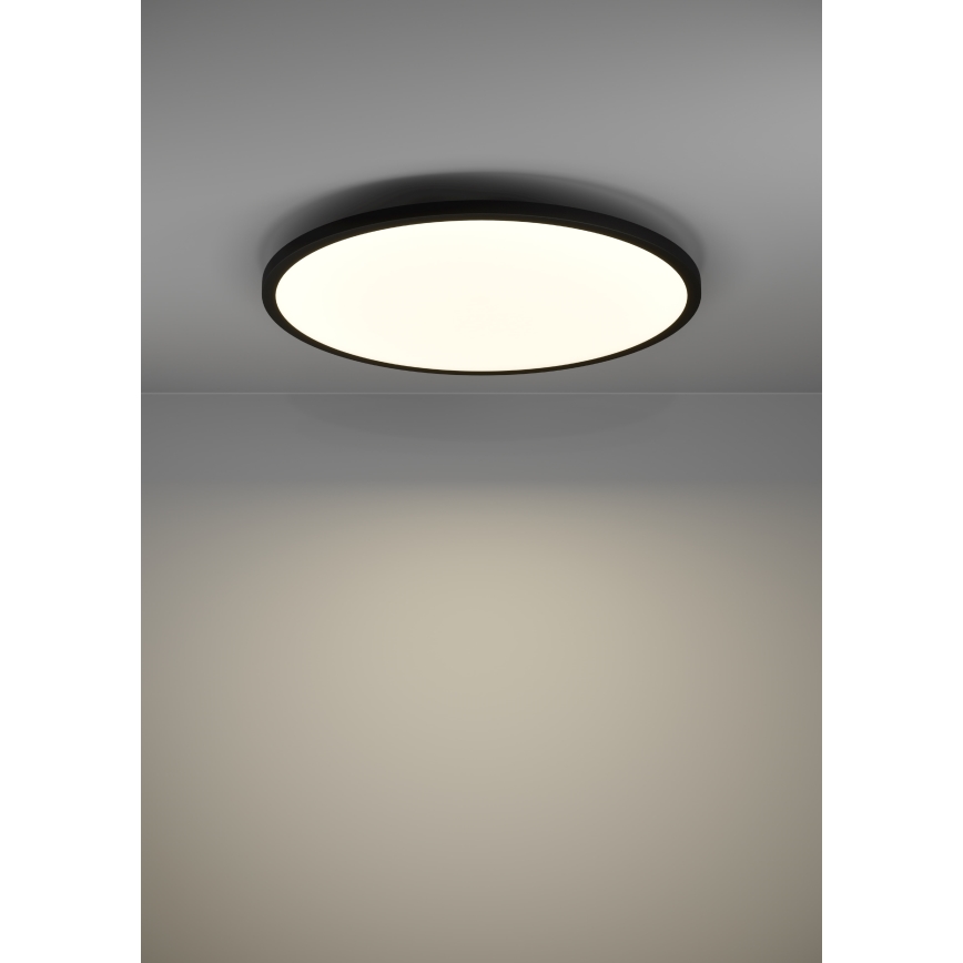 Eglo - LED Dimmelhető mennyezeti lámpa LED/41W/230V átm. 60 cm fekete