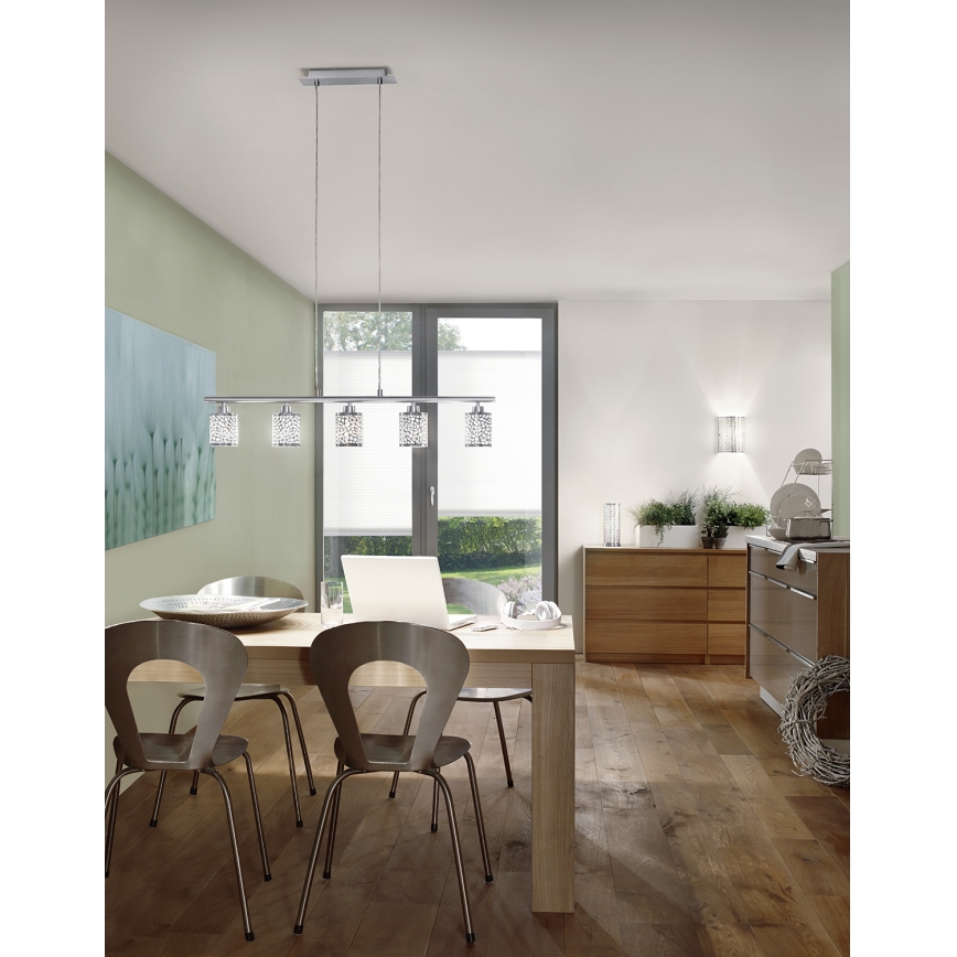 Eglo 90077 - Asztali lámpa ALMERA 1 1xE27/60W/230V