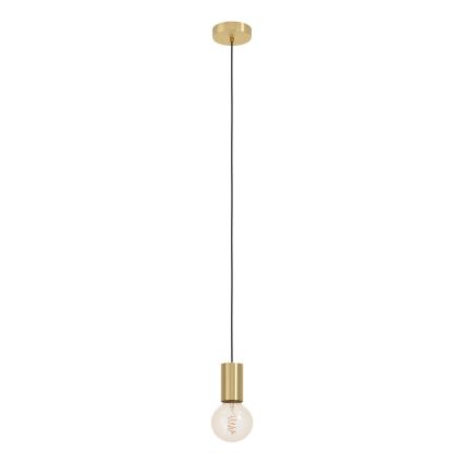 Eglo - Csillár zsinóron 1xE27/40W/230V arany
