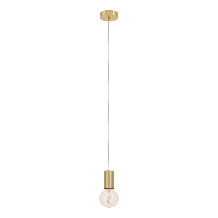 Eglo - Csillár zsinóron 1xE27/40W/230V arany