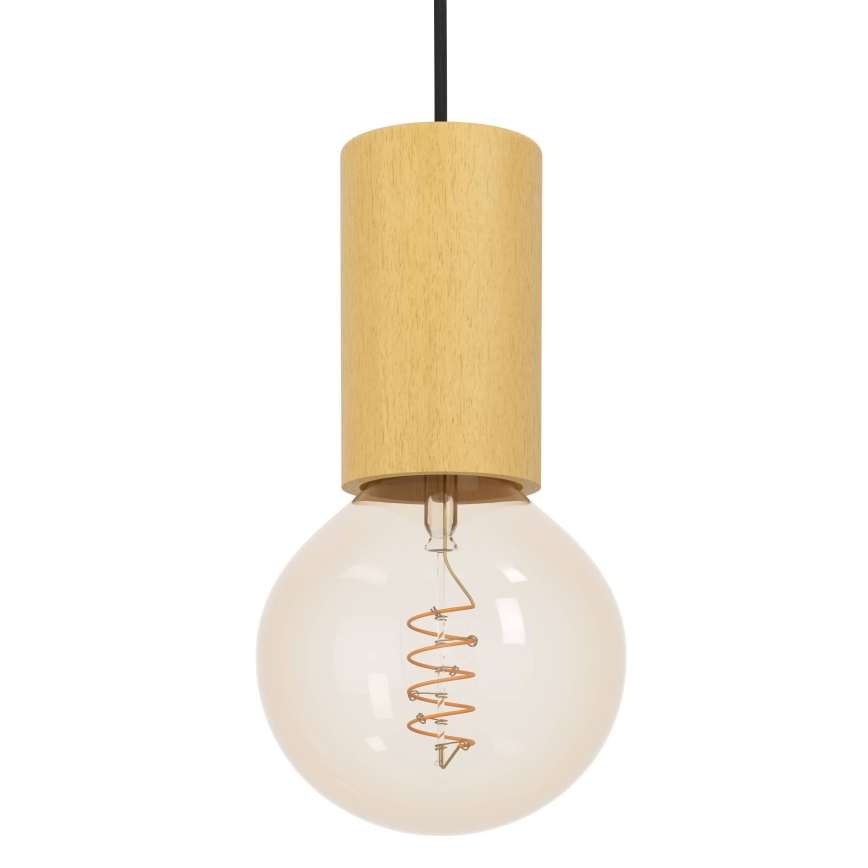 Eglo - Csillár zsinóron 1xE27/40W/230V barna