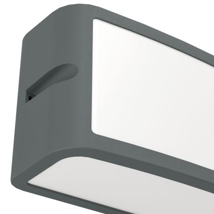 Eglo - LED Kültéri fali lámpa LED/10,5W/230V antracit IP54