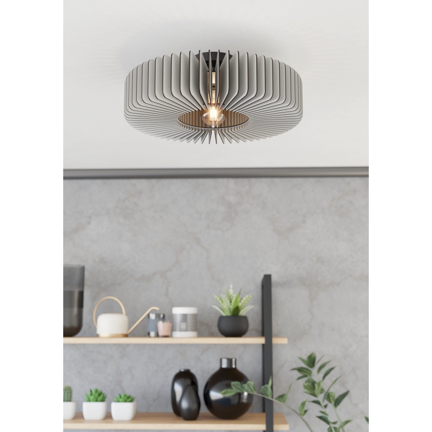 Eglo - Mennyezeti lámpa 1xE27/40W/230V szürke