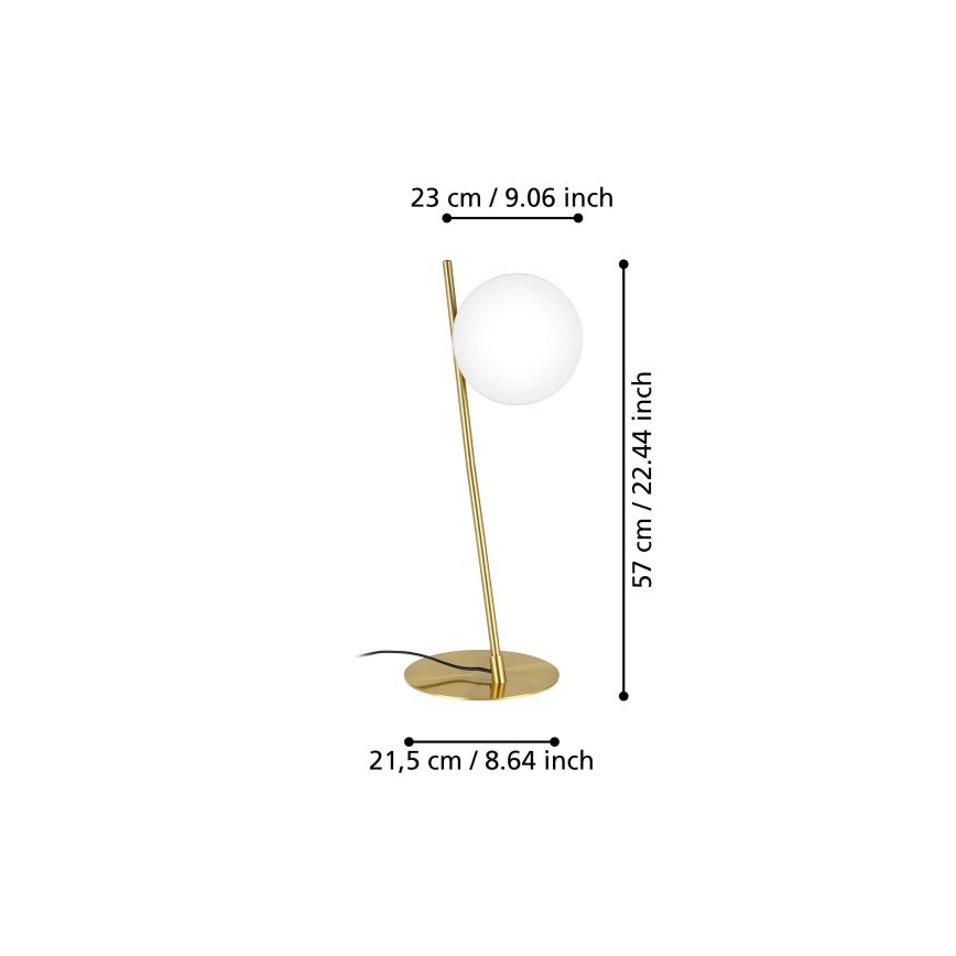 Eglo - Asztali lámpa 1xE27/40W/230V