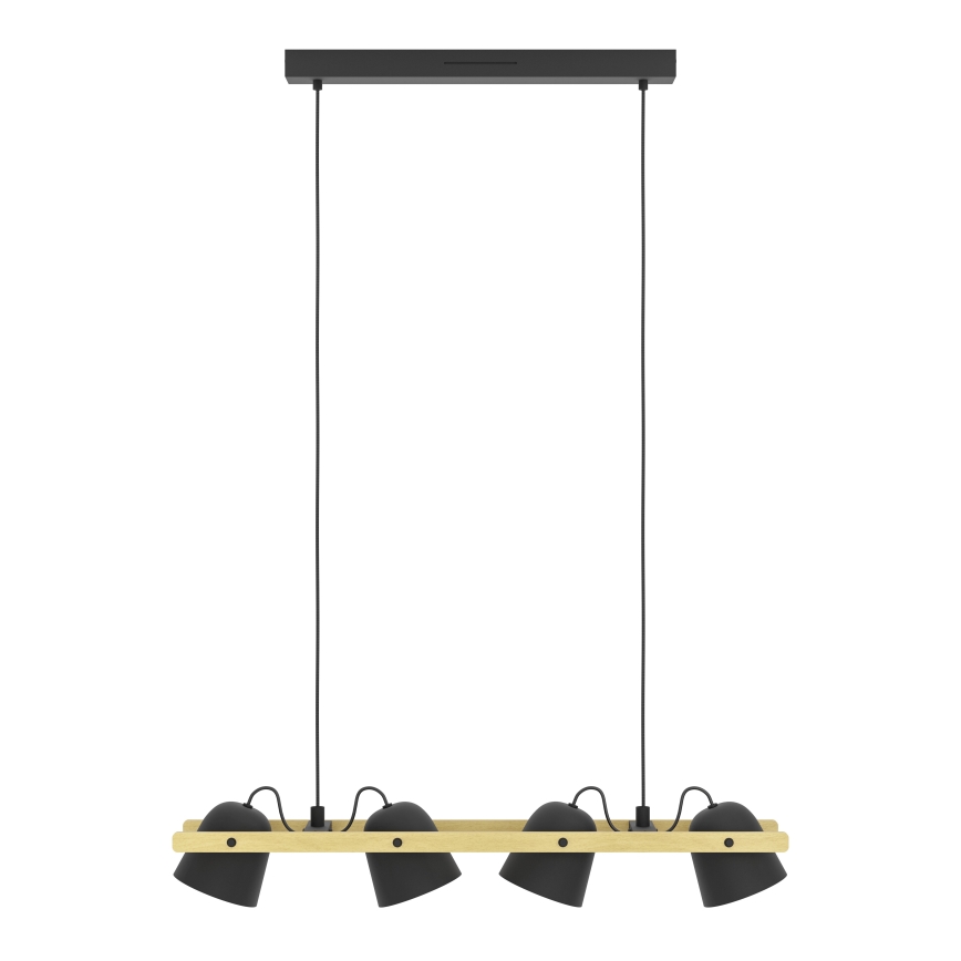 Eglo - LED RGBW Dimmelhető csillár zsinóron 4xLED/3,7W/230V 2700-6500K