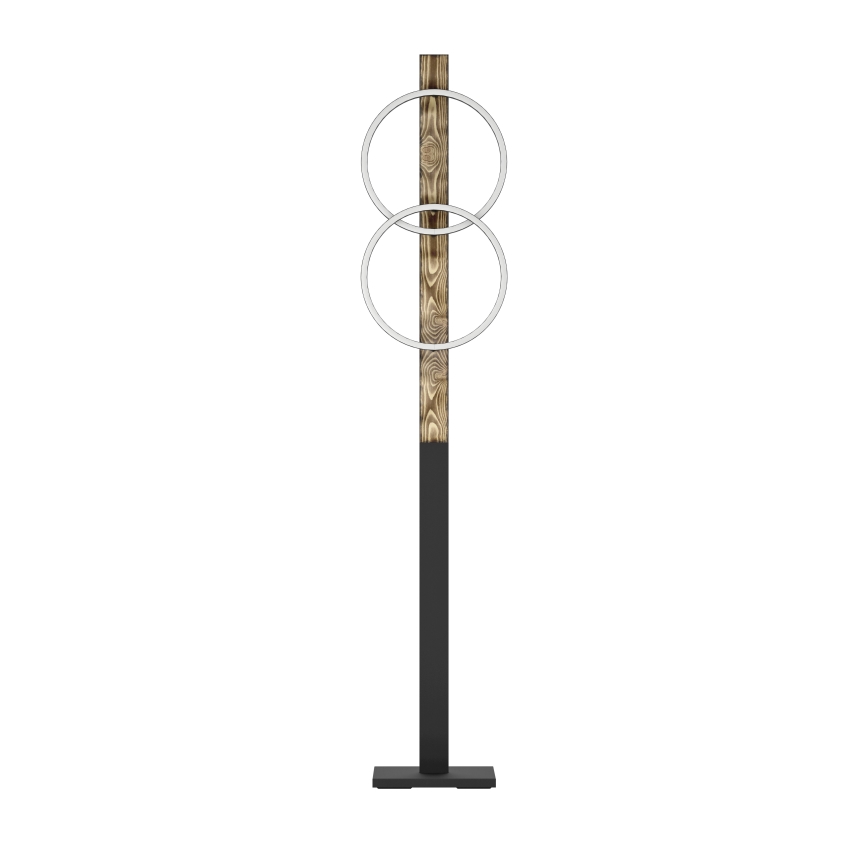 Eglo - LED Állólámpa 2xLED/12W/230V 3000K barna/fekete