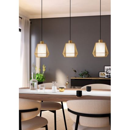 Eglo - Csillár zsinóron 3xE27/40W/230V