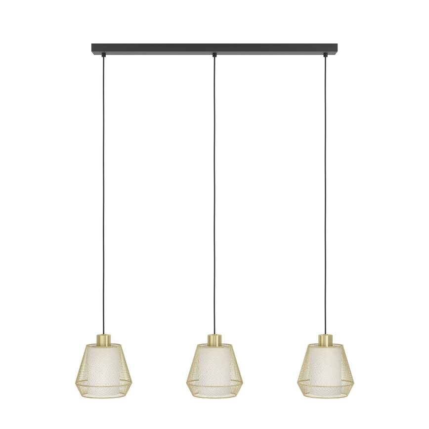 Eglo - Csillár zsinóron 3xE27/40W/230V