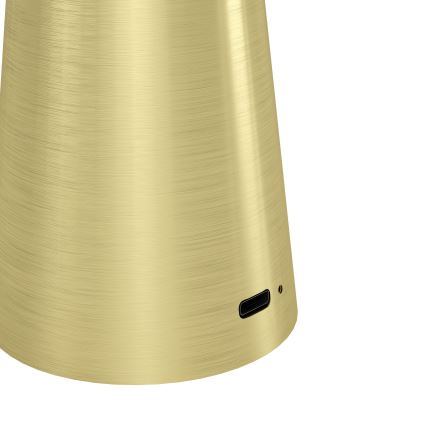 Eglo - LED Dimmelhető érintős kültér lámpa LED/2,8W/5V 2400K/3000K/4000K 5200 mAh IP54 arany