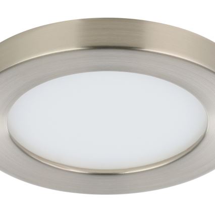 Eglo - LED beépíthető mennyezeti lámpa LED/5,5W/230V 3000K matt króm átm. 11,7 cm