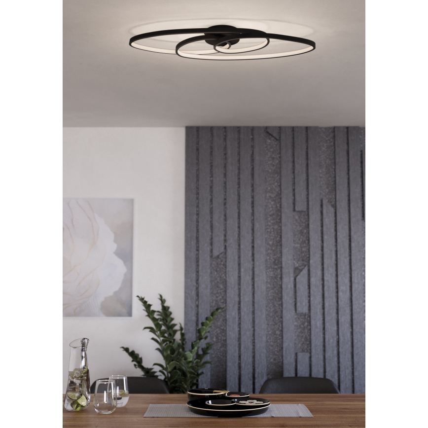 Eglo - LED Fényerőszabályozható mennyezeti lámpa LED/38W/230V