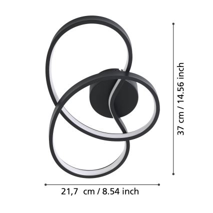 Eglo - LED Fali lámpa LED/14,5W/230V