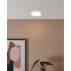Eglo - LED Fürdőszobai beépíthető lámpa LED/11,5W/230V átm. 15,5 cm IP65