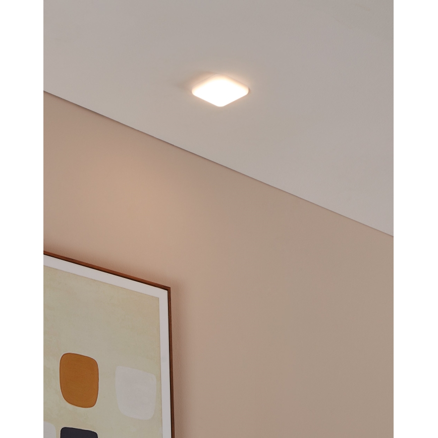 Eglo - LED Fürdőszobai beépíthető lámpa LED/4,5W/230V 7,5x7,5 cm IP65