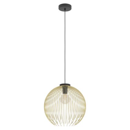 Eglo - Csillár zsinóron 1xE27/40W/230V arany