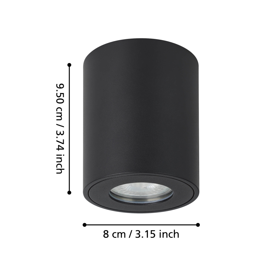 Eglo - Kültéri spotlámpa 1xGU10/5W/230V átm. 8 cm IP44