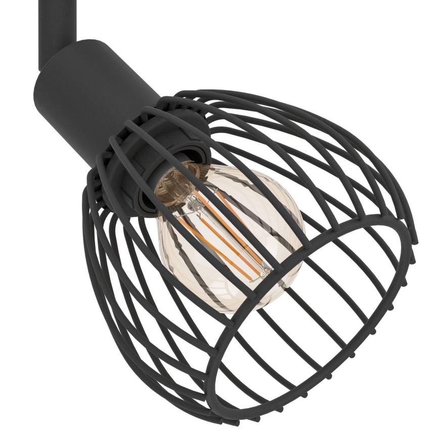 Eglo - spotlámpa 2xE14/40W/230V fekete
