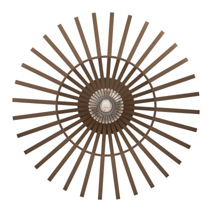Eglo - Mennyezeti lámpa 1xE27/40W/230V, átm. 38,5 cm, bronzszínű