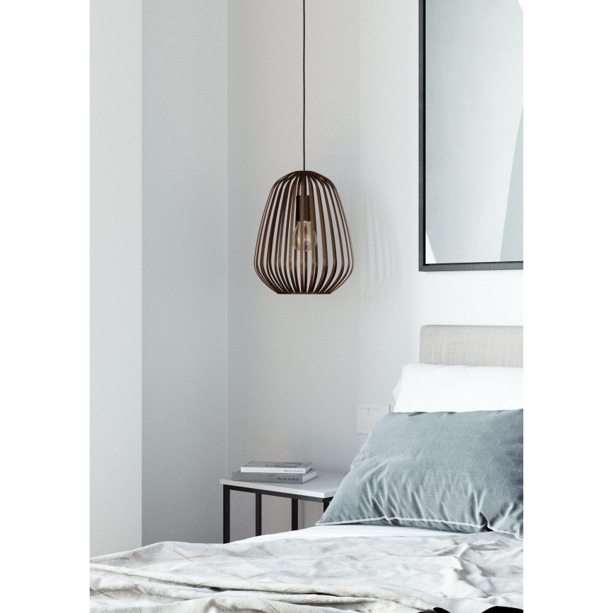 Eglo - Kábeles csillár 1xE27/40W/230V bronzszínű