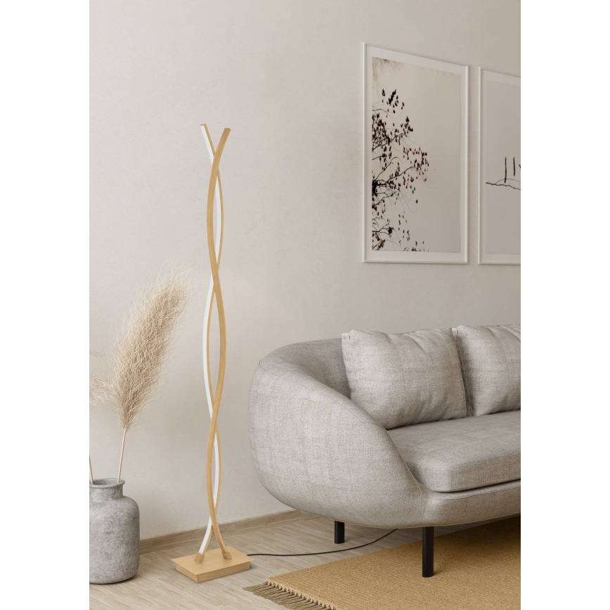 Eglo - LED állólámpa LED/36W/230V arany