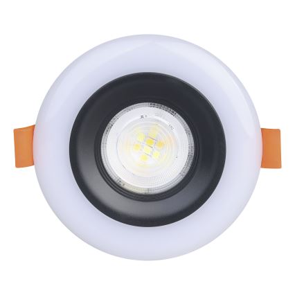 Eglo - 3 darabos LED RGBW dimmelhető fürdőszobai süllyesztett lámpa LED/3,8W/230V 2700-6500K IP44 + távirányító