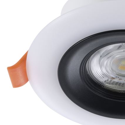 Eglo - 3 darabos LED RGBW dimmelhető fürdőszobai süllyesztett lámpa LED/3,8W/230V 2700-6500K IP44 + távirányító