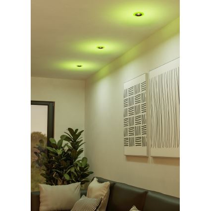 Eglo - 3 darabos LED RGBW dimmelhető fürdőszobai süllyesztett lámpa LED/3,8W/230V 2700-6500K IP44 + távirányító