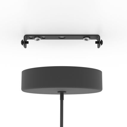 Eglo - LED RGBW Dimmelhető csillár zsinóron LED/3,7W/230V 2700-6500K fekete