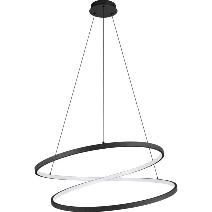 Eglo - LED Csillár zsinóron LED/42W/230V 3000K fekete