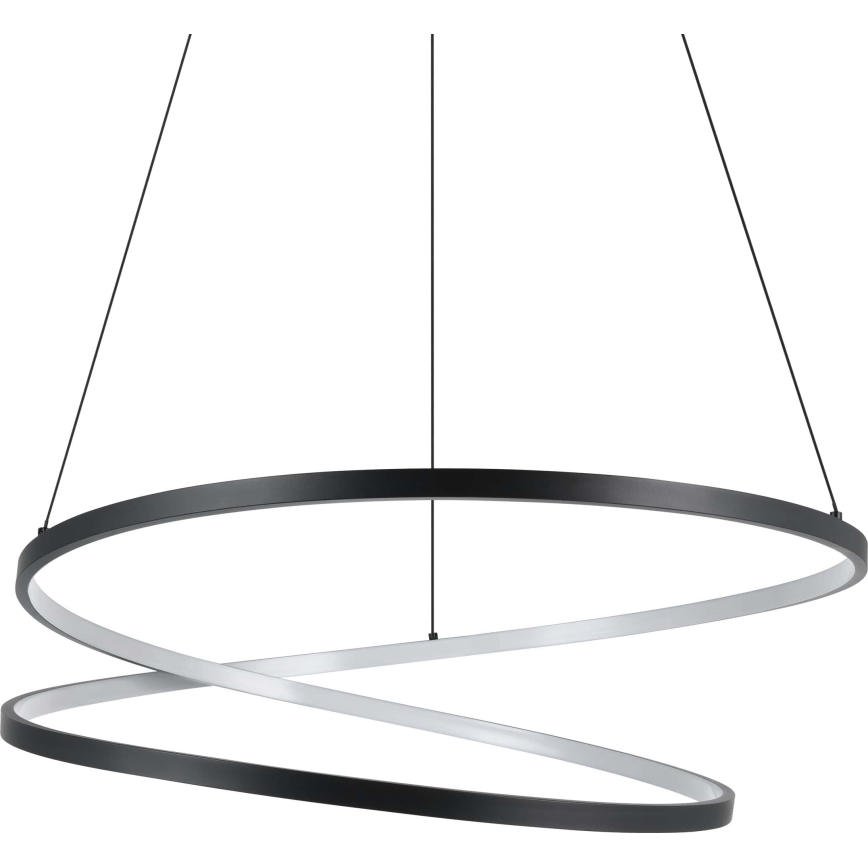 Eglo - LED Csillár zsinóron LED/42W/230V 3000K fekete