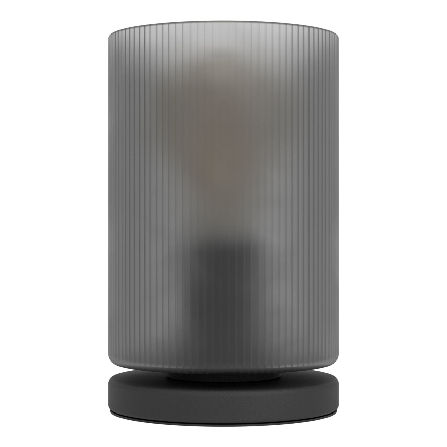 Eglo - Asztali lámpa 1xE27/40W/230V szürke