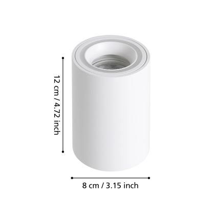 Eglo - LED RGBW Dimmelhető spotlámpa LED/4,9W/230V 2700-6500K fehér