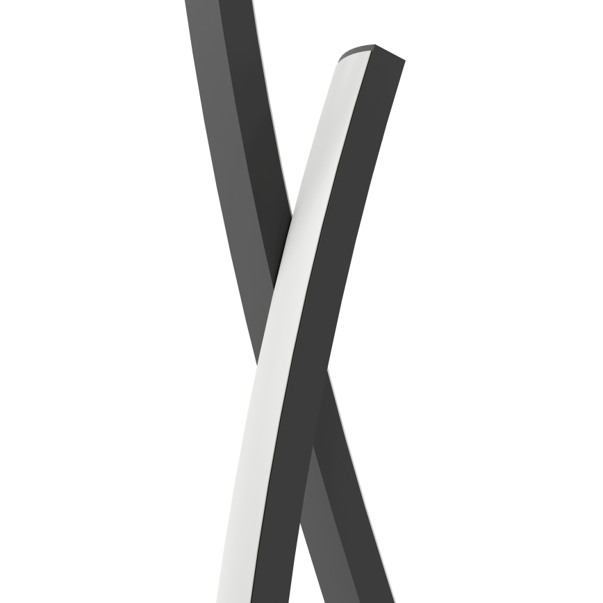 Eglo - LED Állólámpa LED/20W/230V 4000K fekete