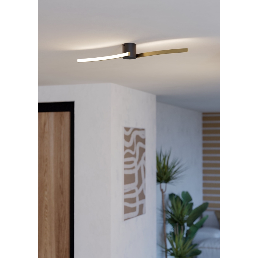 Eglo - LED Mennyezeti lámpa LED/12W/230V 4000K arany