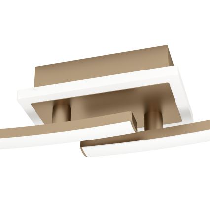 Eglo - LED Mennyezeti lámpa LED/12W/230V 4000K réz