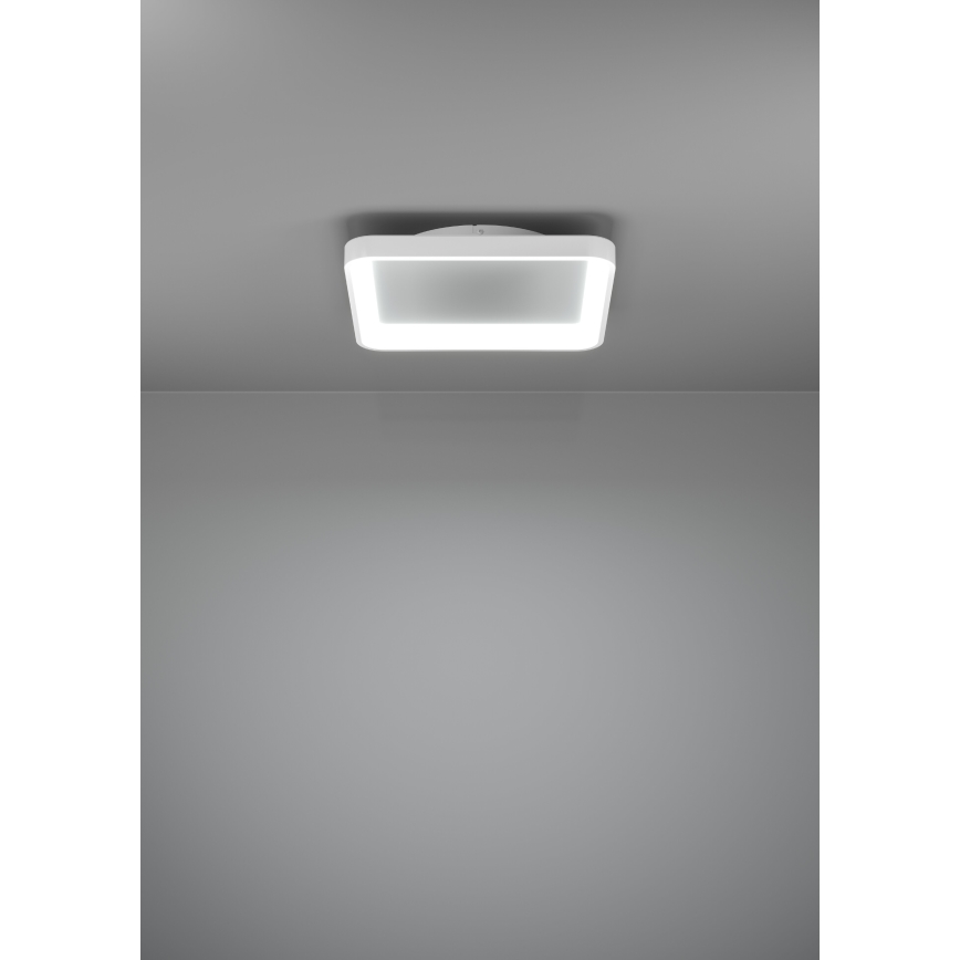 Eglo - LED Dimmelhető mennyezeti lámpa LORETELLO LED/12W/230V fehér + távirányítás