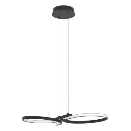Eglo - LED Csillár zsinóron LED/21W/230V 3000K fekete